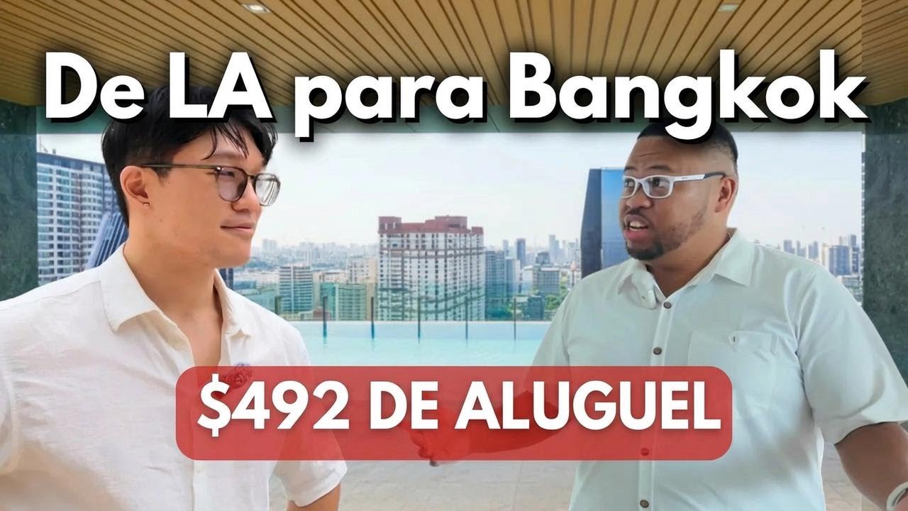 Ele largou Los Angeles por Bangkok &mdash; Agora vive com s&oacute; US$492/m&ecirc;s e trabalha de casa