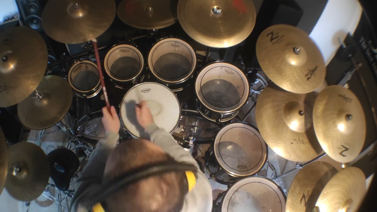 Behemoth - Bartzabel (Drum cover)(4K) (Mareczko drummer na YouTube)( 👹🥁🖥️) #drummer #cover #Behemoth