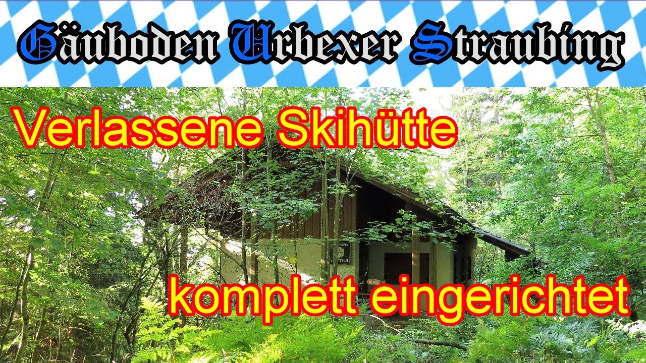 🏡  Lost Place - ⛷ Verlassene Skihütte - komplett eingerichtet 🍻 # 086