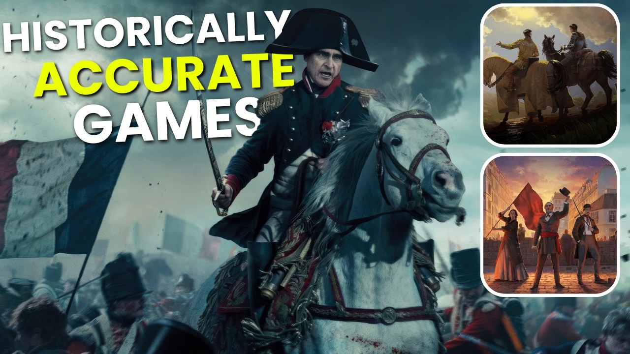 Most Historically Accurate Video Games for history lovers