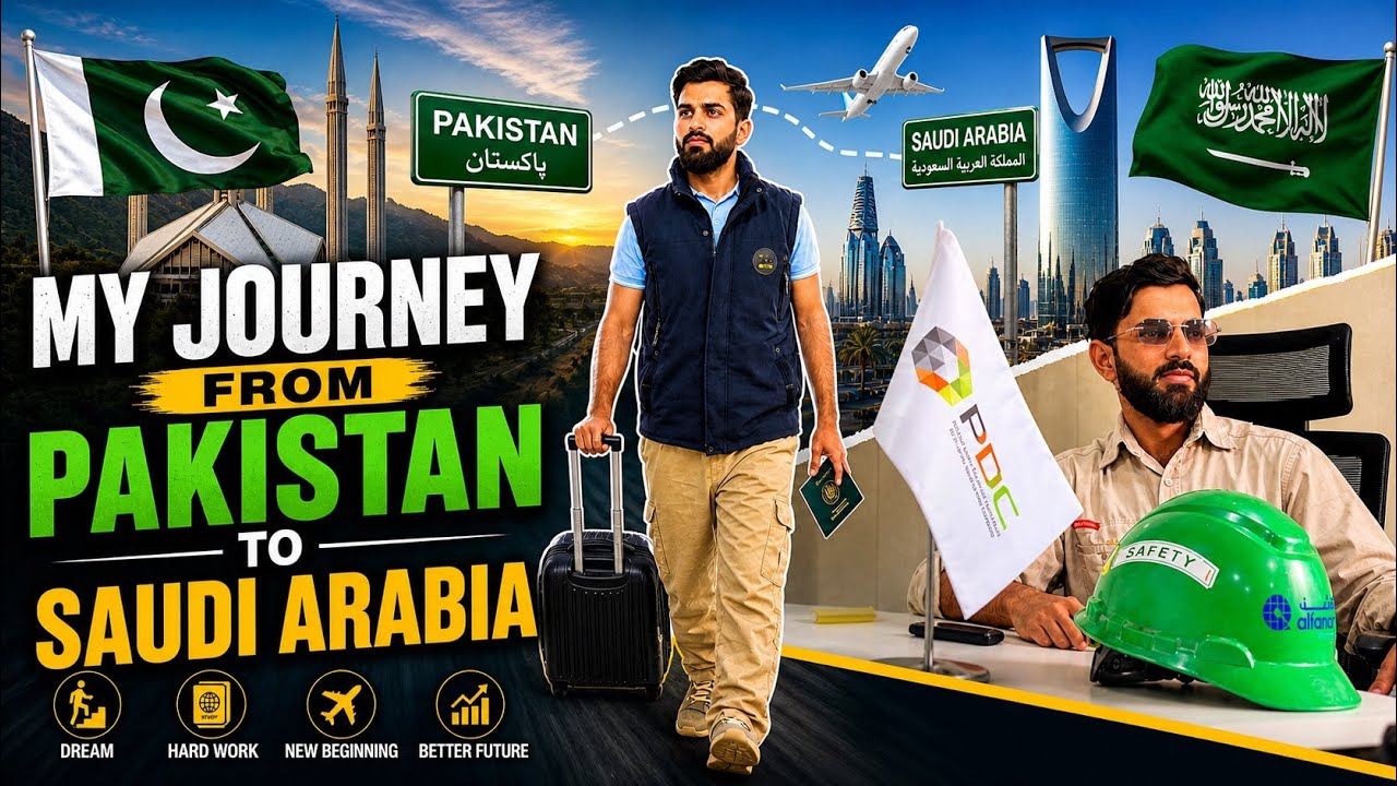 My Journey from Pakistan to Saudi Arabia – Struggles & Success