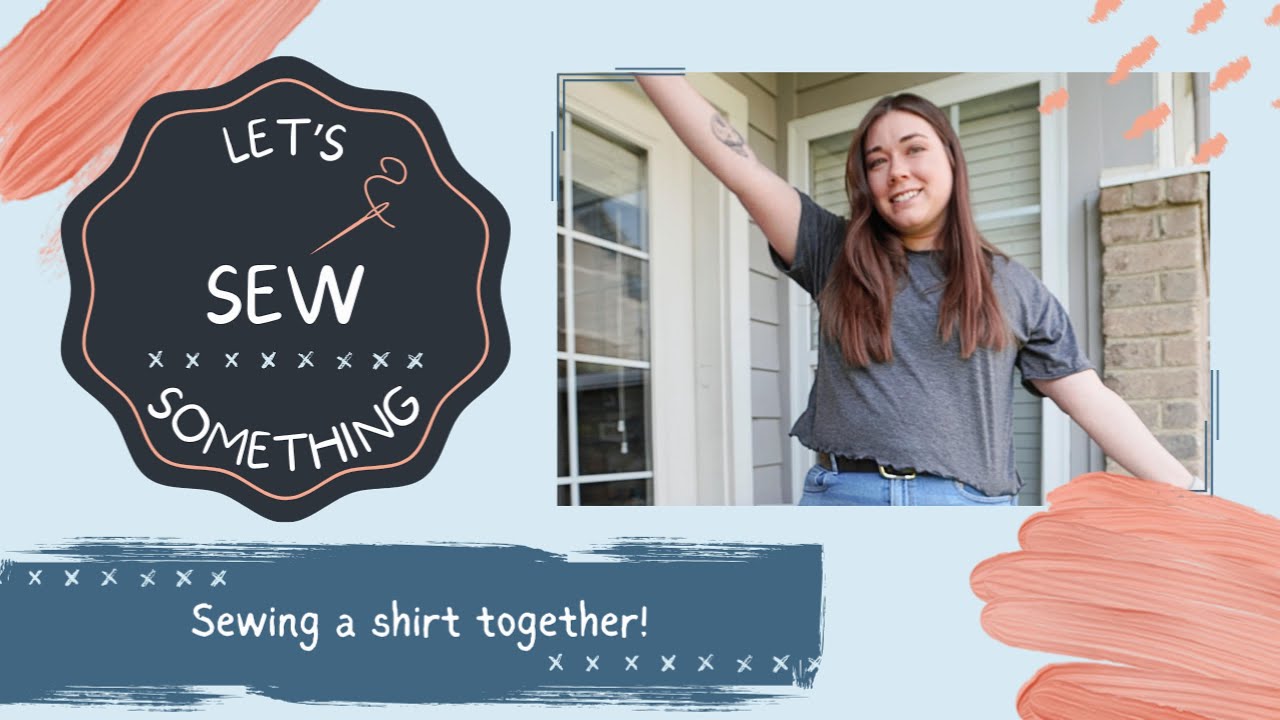 Let's Sew a Shirt! McCall's M8160 (My First Video!)