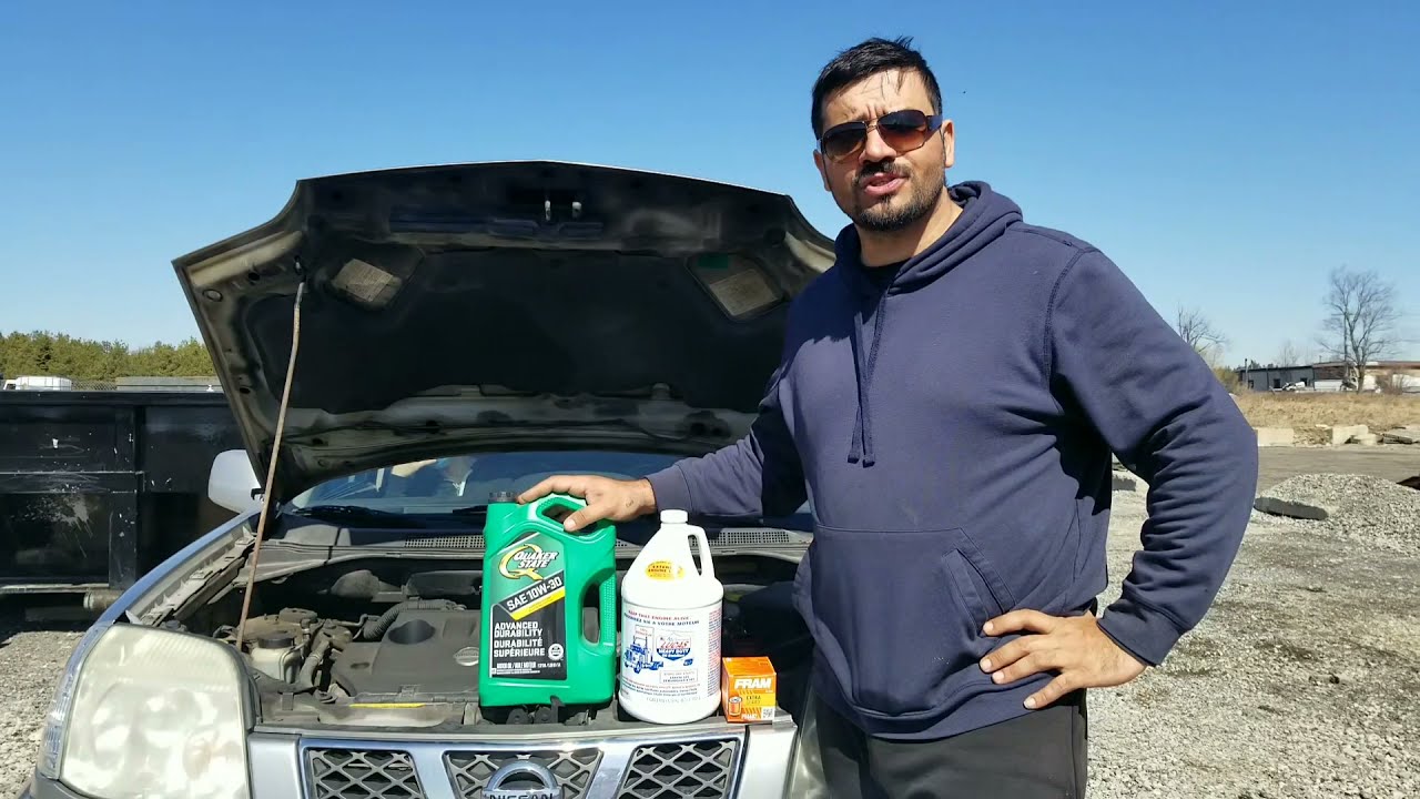 Oil change | Nissan x trail | asmr oil