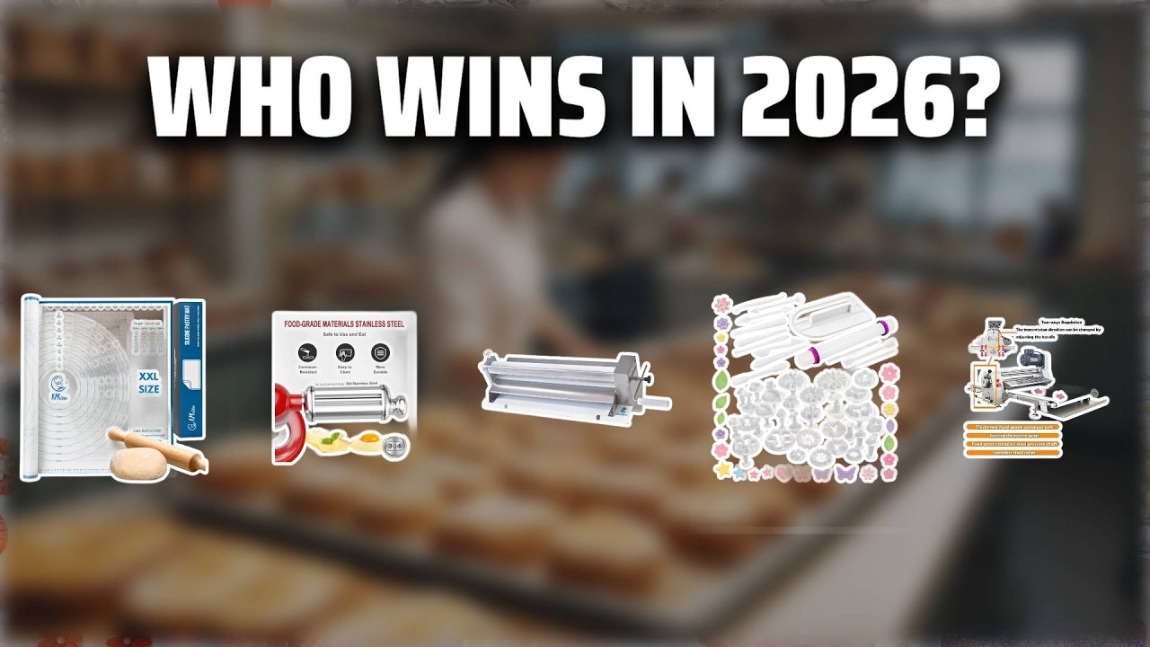 The Top 5 Best Fondant Sheeter in 2026 - Must Watch Before Buying!