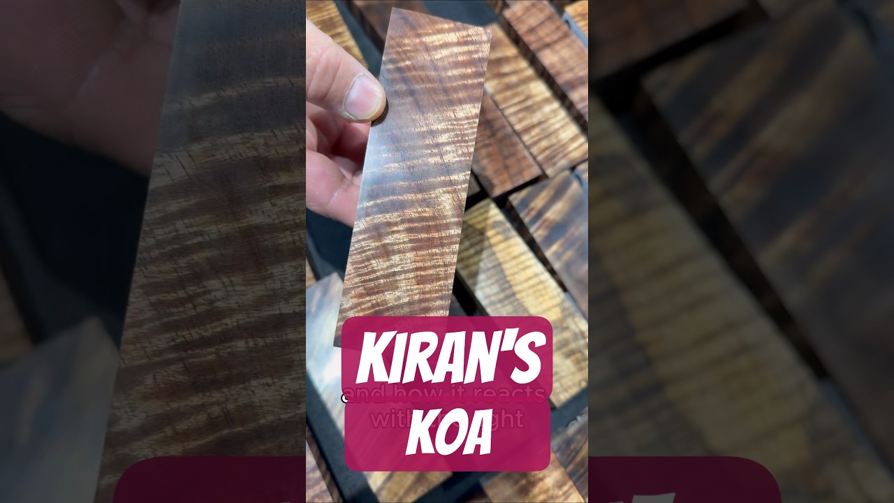 Exotic SCALES Viktor Visits Kiran&rsquo;s Koa at Bladeshow West 2025