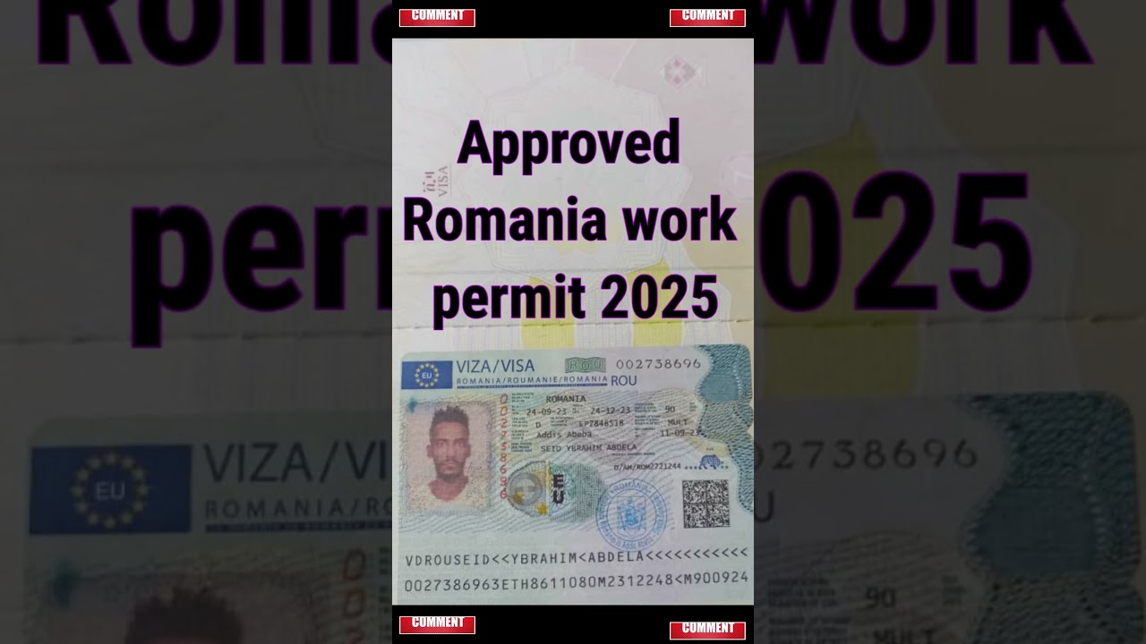 Romania work Visa Cost | Romania Done base work Visa | Romania jobs Salary ,PR