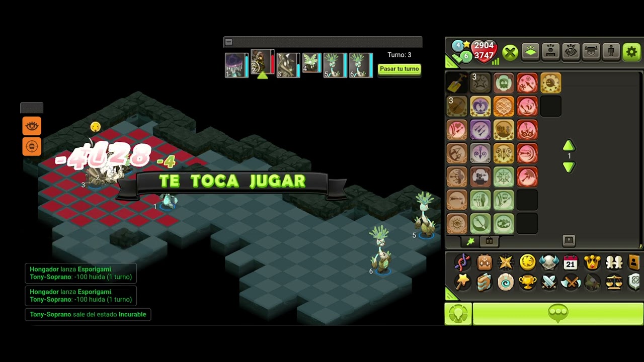 Captura cil Dofus Touch 2023, Mazmorra completa