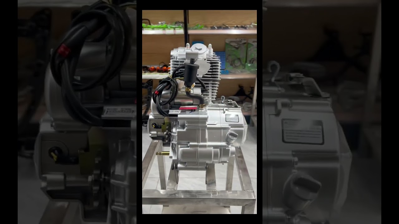 Zongshen PR300 - 6-Speed, Balanced Shaft, Electric Start #engine #motorcycle #zonsen