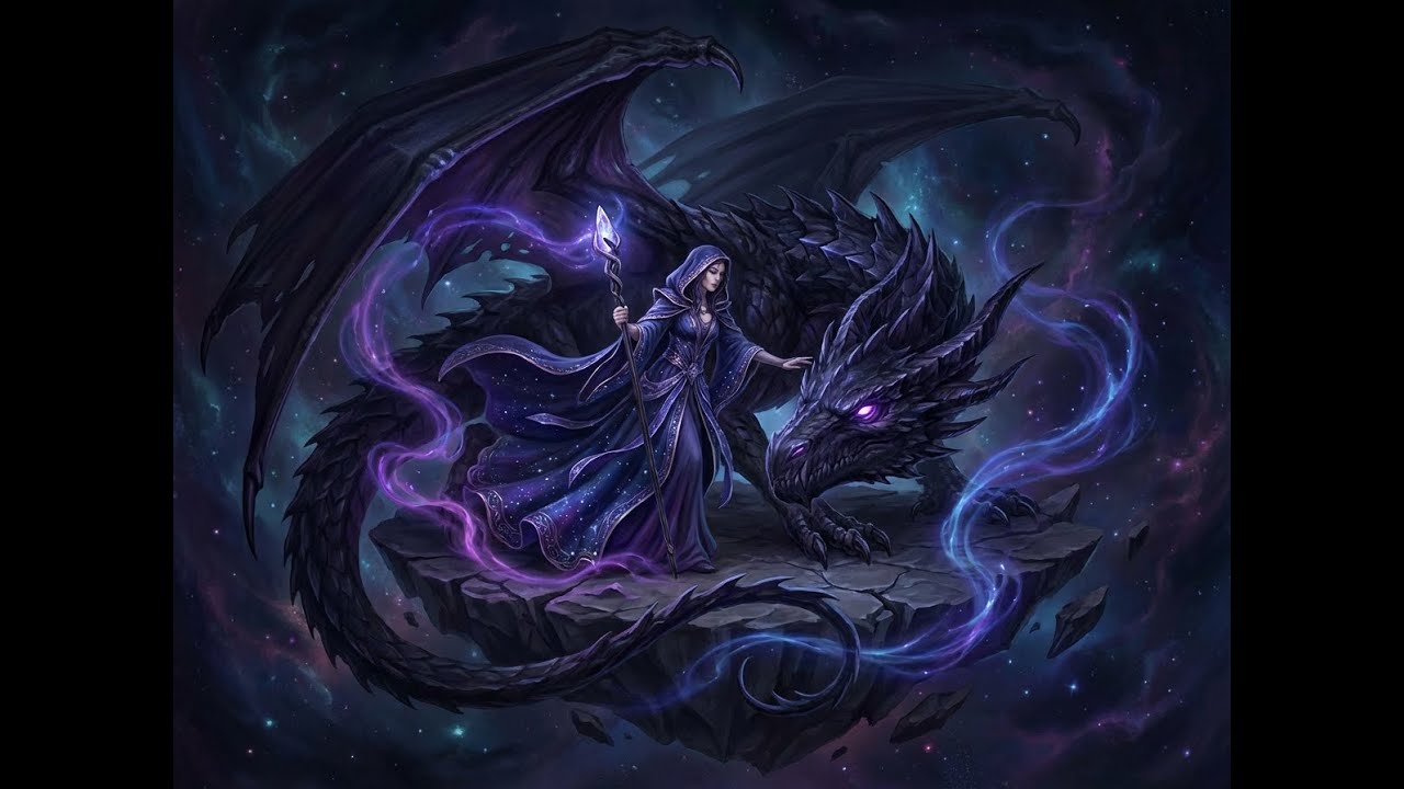 "My Soul Kin; The Black Dragon Of The Void" - Dragon Reiki Healing - Akashic Records Reading