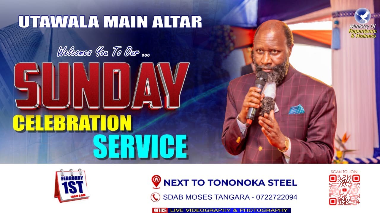 UTAWALA MAIN ALTAR SUNDAY SERVICE - FEB 1ST 2026