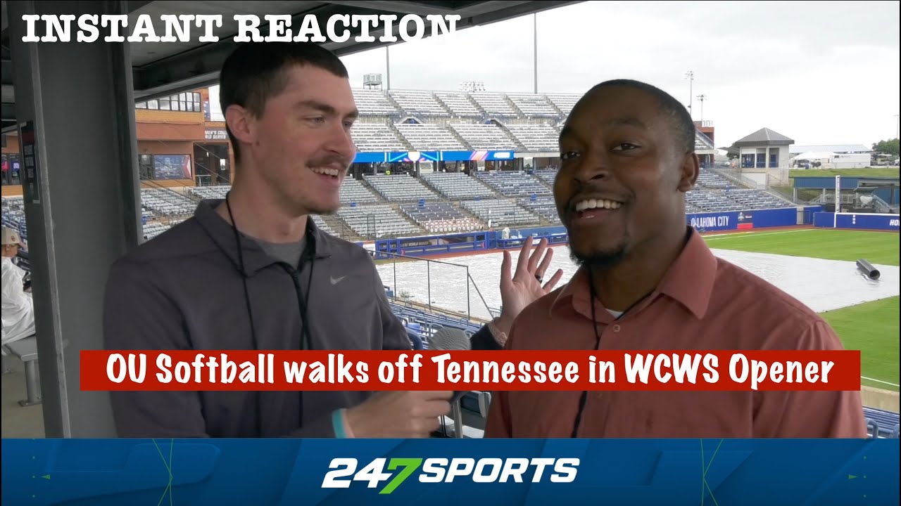 INSTANT REACTION: Oklahoma walks off Tennessee on Ella Parker 3-run homer to open WCWS