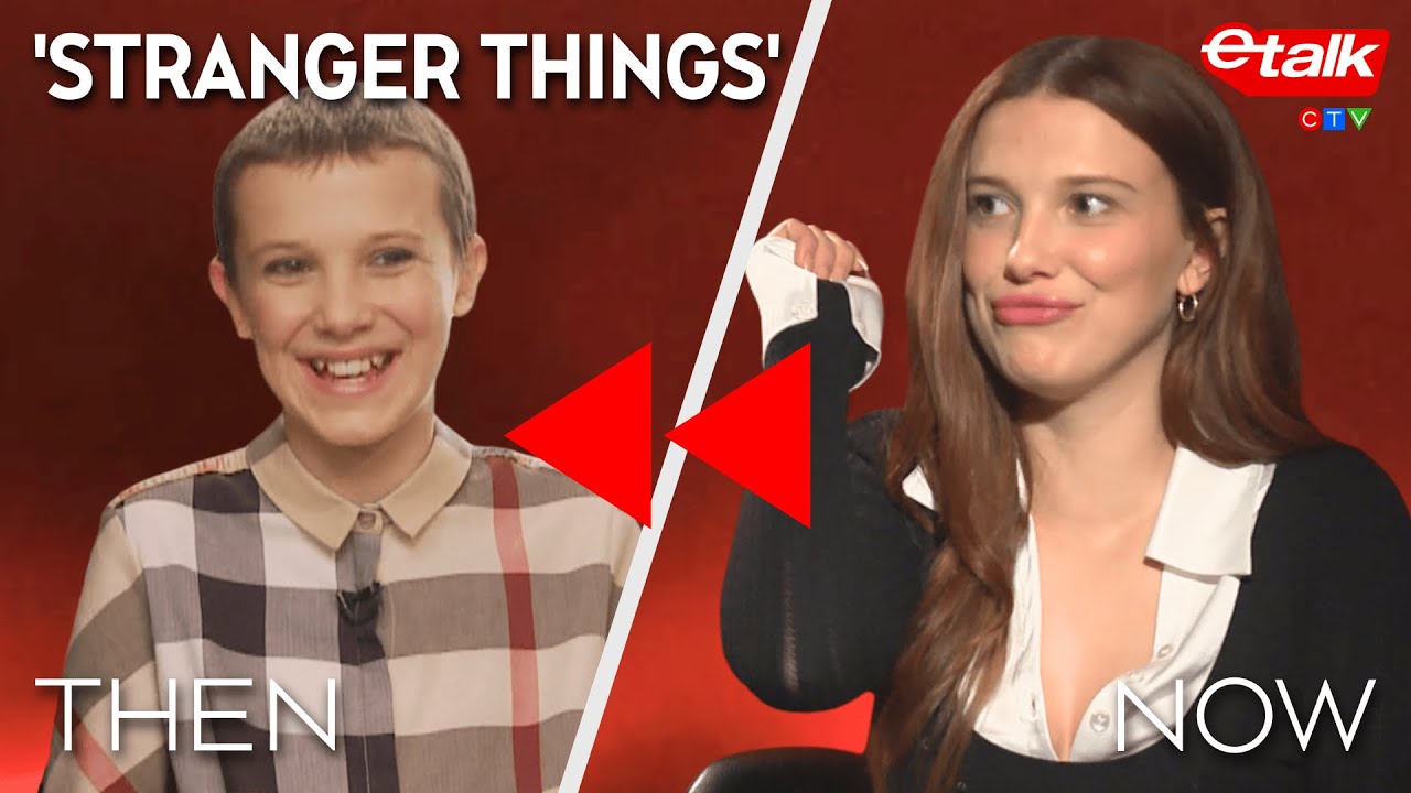 Then & Now: Millie Bobby Brown & Finn Wolfhard | 'Stranger Things' Interviews 2016 - 2025
