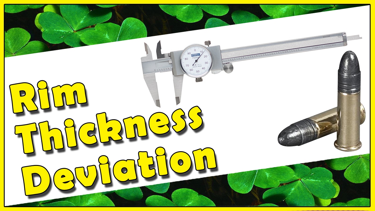 .22 LR Ammunition - Rim Thickness Measure & Sort - Get Better Accuracy