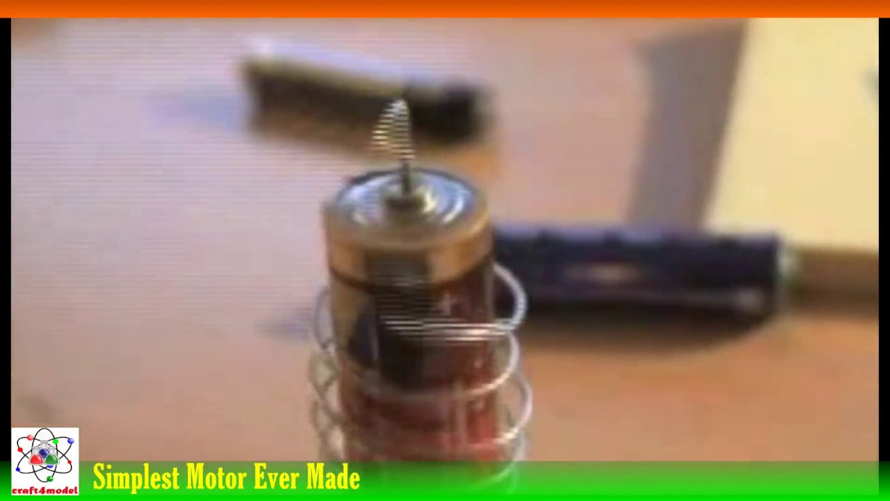 Simplest Motor Ever Made