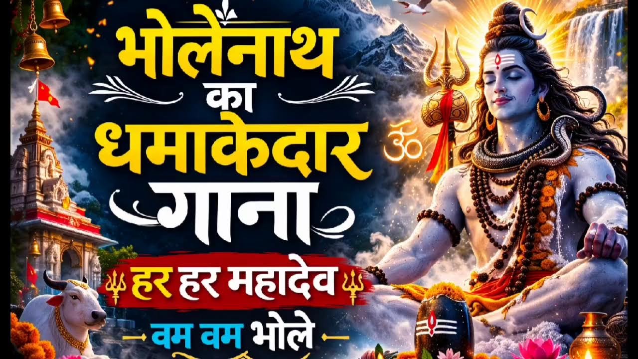 🔱 Har Har Mahadev | Bholenath Ka Dhamakedar Bhajan | Bam Bam Bhole | Shiv Bhakti Song 2026