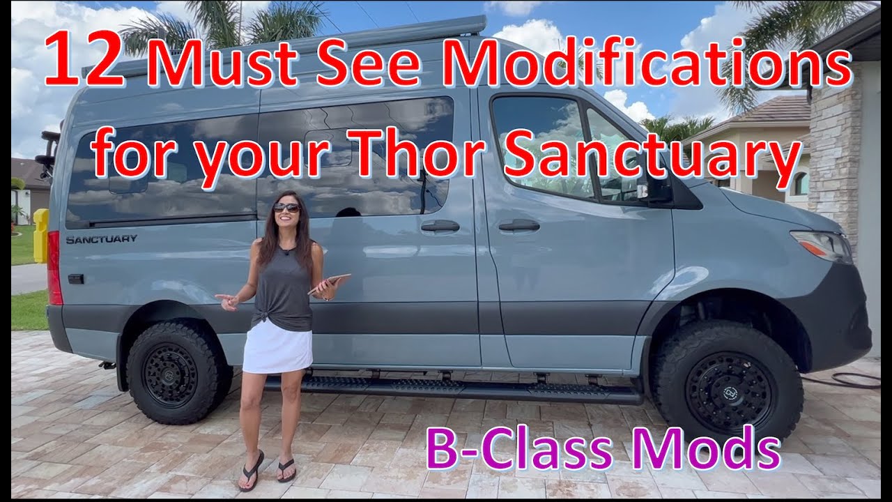 Modification Video #7: Twelve (12) New Must See Modifications To My Thor Sanctuary B Class RV