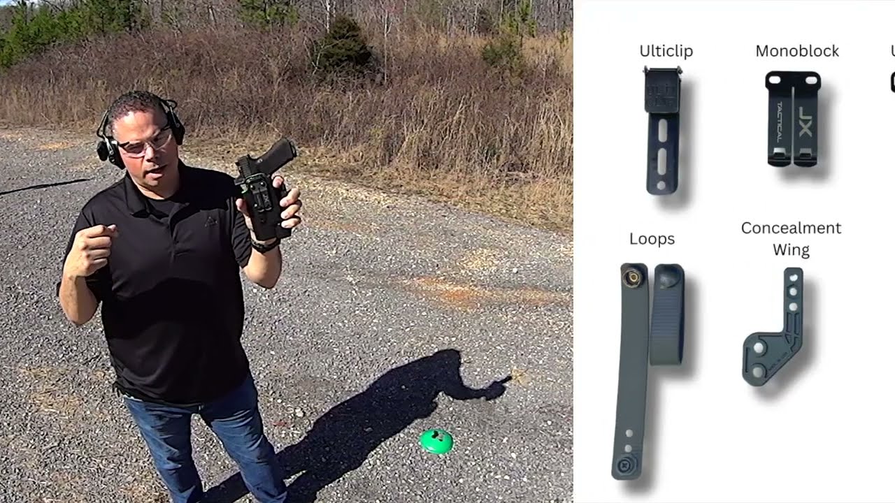 The JX Tactical IWB 2.0 Light Bearing Holster