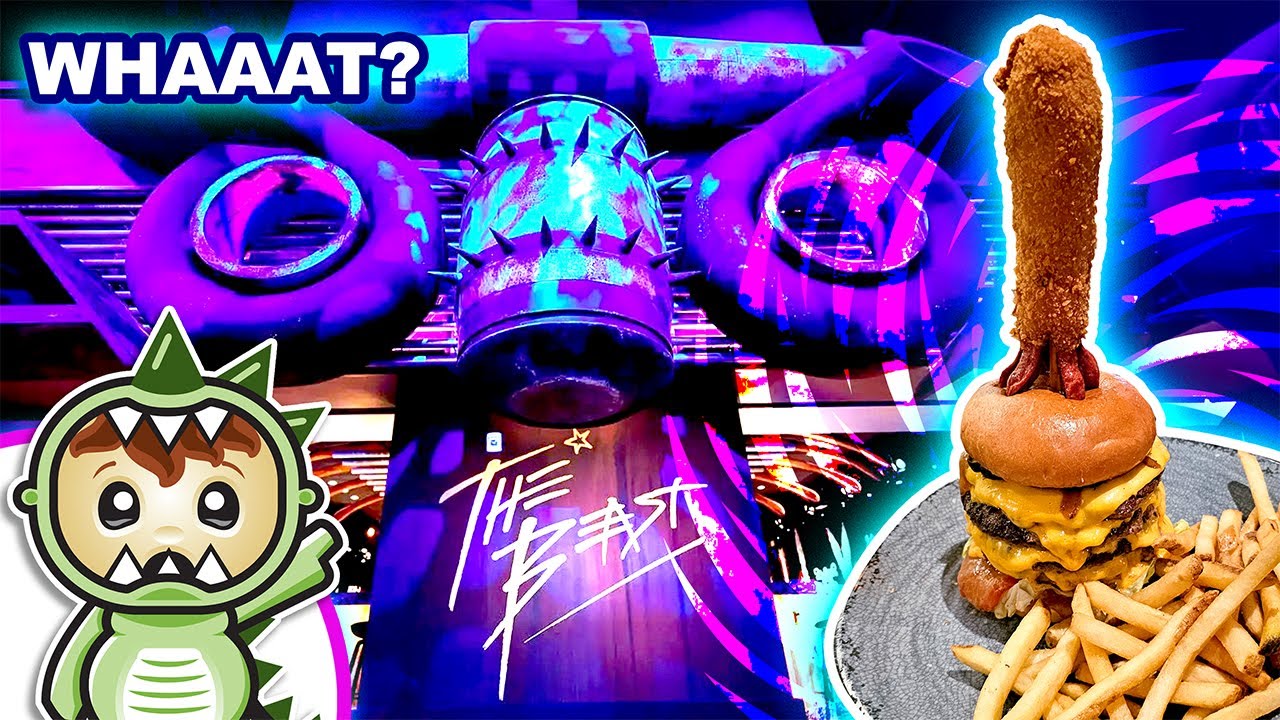 Eating Like a BEAST at Area 15 | Secret Shops & INSANE Food You Gotta Try!