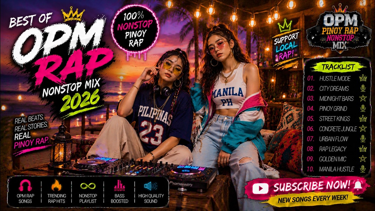 Viral OPM Rap Songs 2026 🔥 Best Pinoy Rap Hits | Filipino Rap Playlist