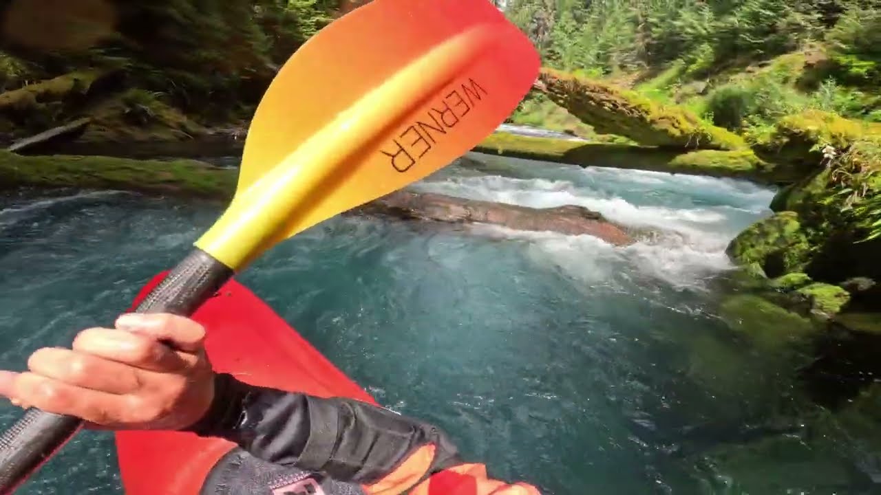 7/30/2025 McKenzie River Below Koosah Falls Whitewater Kayaking