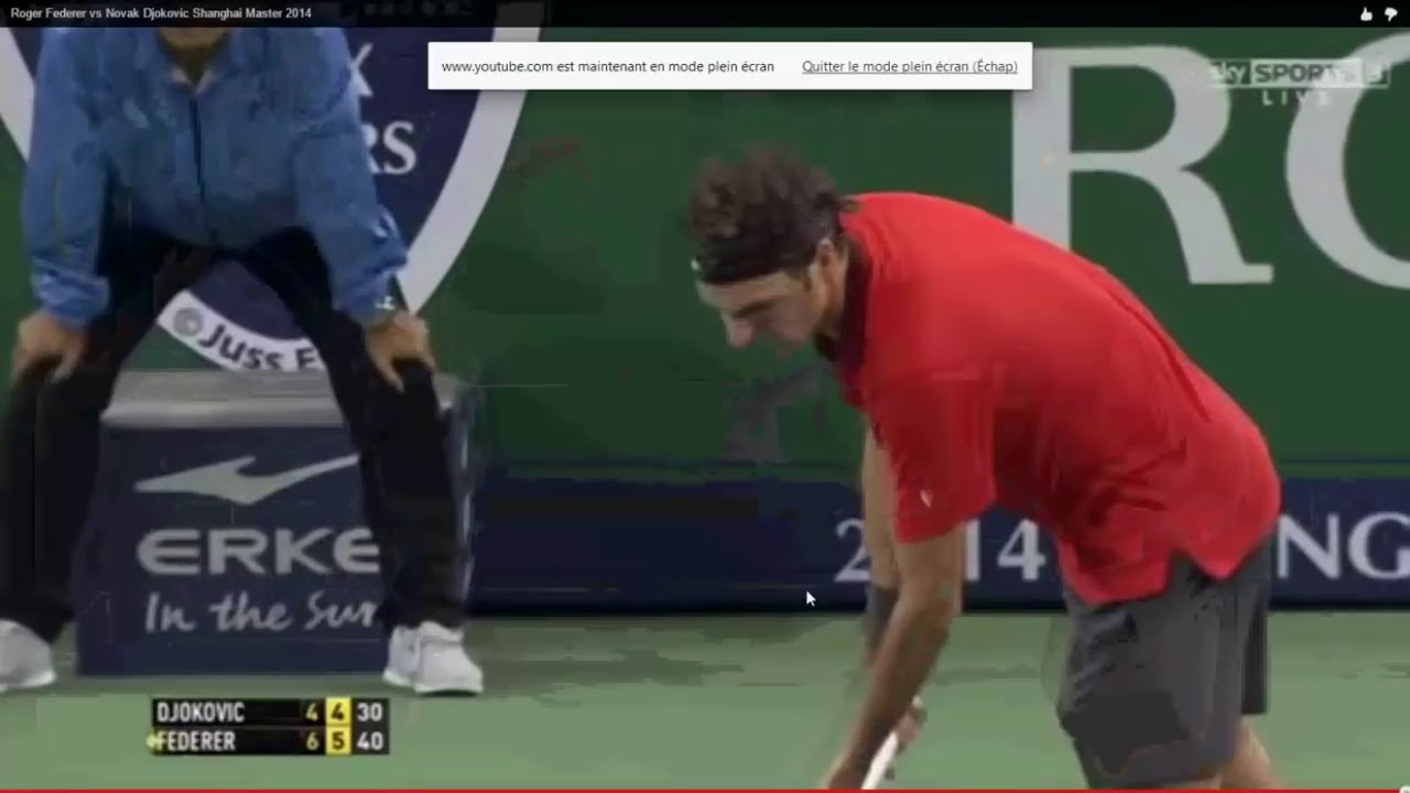 Roger Federer - 7 tactiques en revers slicé