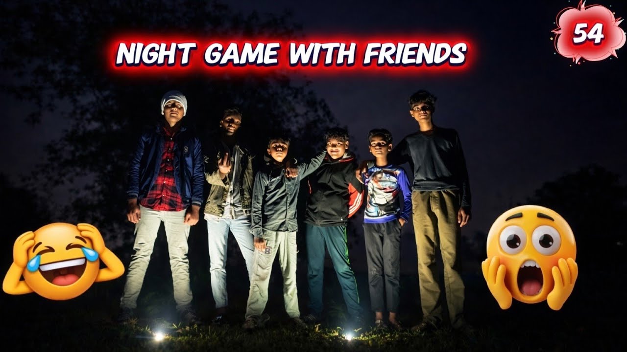 Night game with friends😳(VLOG 54)