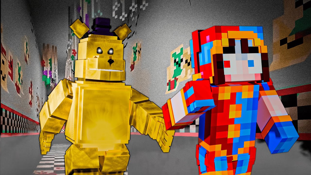 Sobreviv&iacute; al FREDBEAR R&Aacute;PIDO en Minecraft 💀 - Fast Fredbear