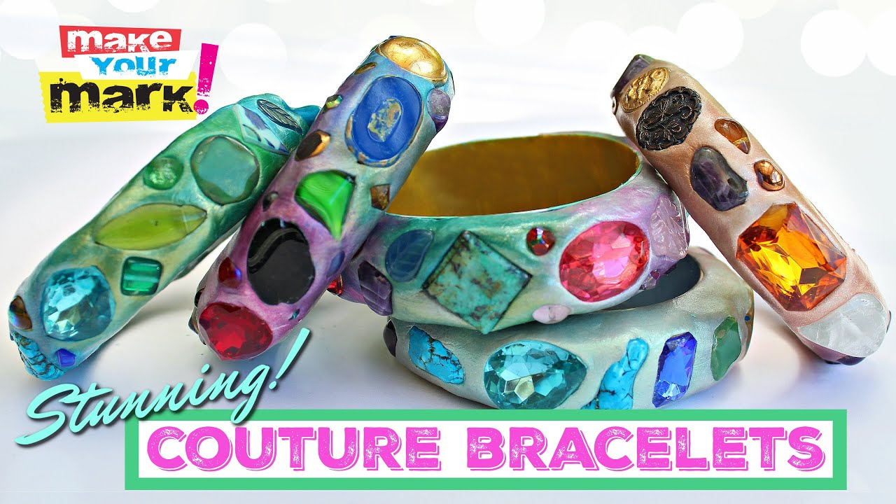 Couture Putty Bracelets DIY