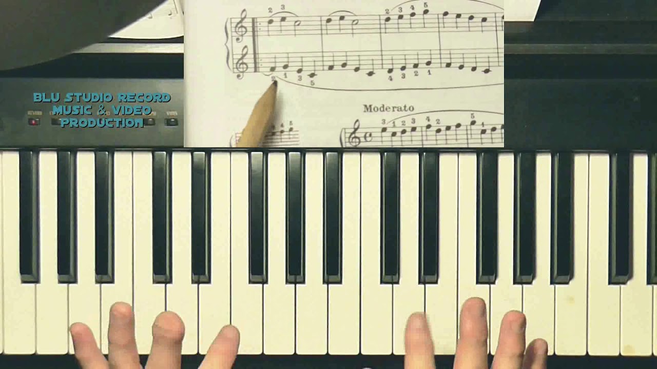 31 Lezioni di pianoforte   Beyer esercizio 22