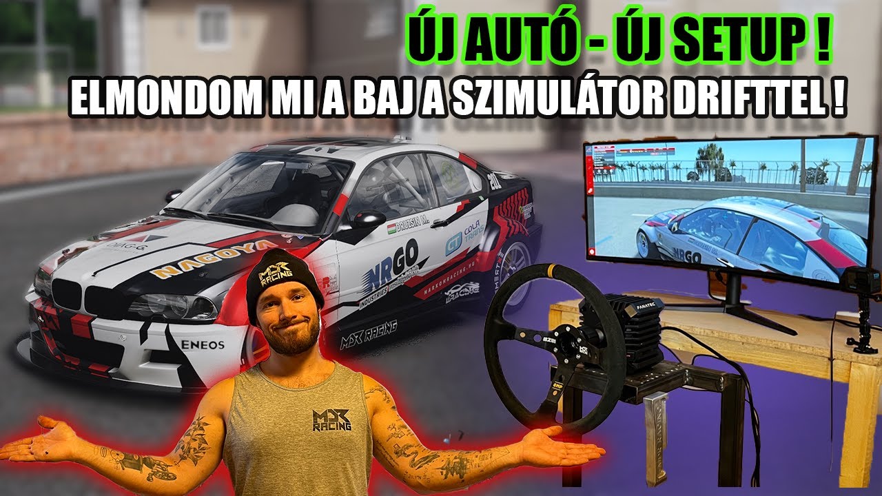 92 &Oacute;RA SZENVED&Eacute;S! MEG&Eacute;RTE?! - FANATEC Szimul&aacute;tor teszt