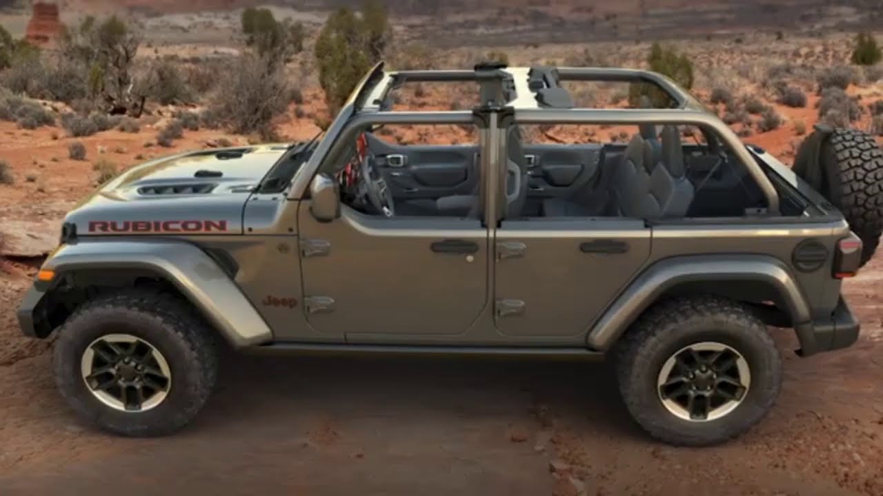 Jeep Officially Introduces $2,350-$4,395 Half-Door Option For The Wrangler