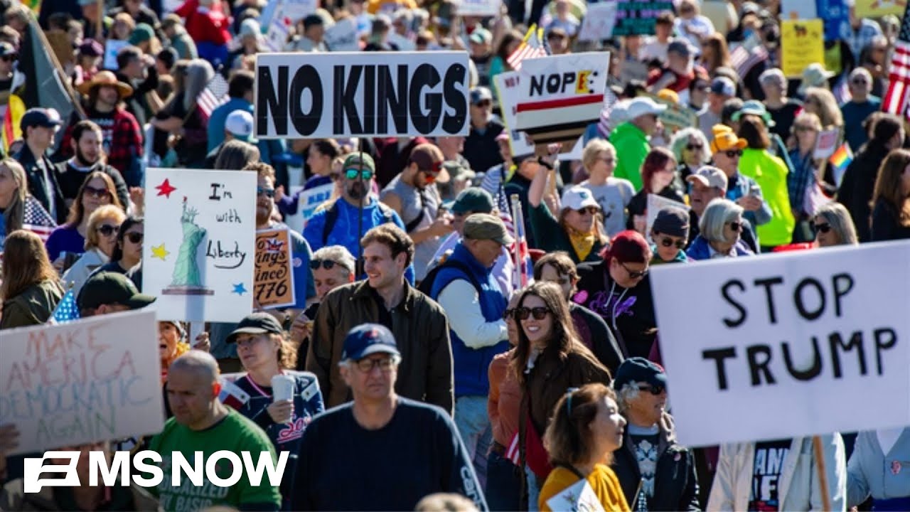 &lsquo;No Kings&rsquo; protest movement &lsquo;matters in the biggest possible way&rsquo;