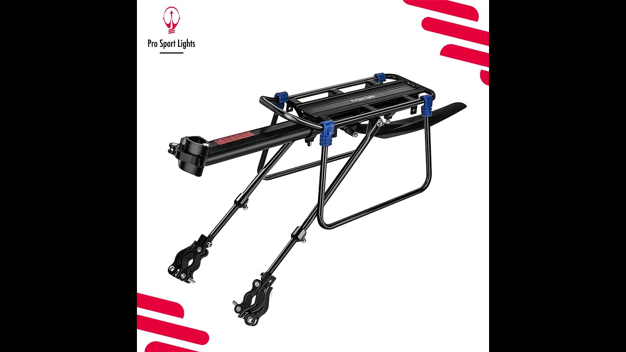 Montage Pro Sport Lights Fiets Bagagedrager met QR - MTB/Racefiets
