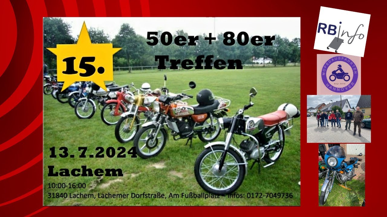 Zweitakter Treffen in  Lachem  2024