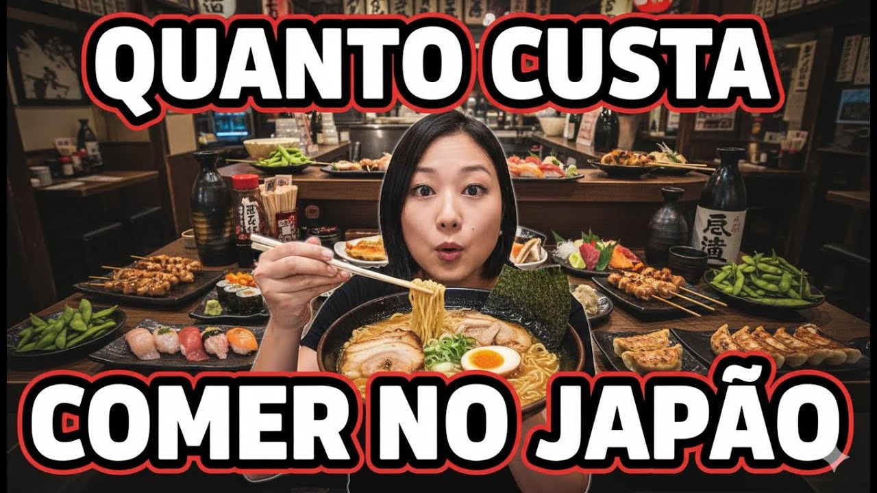 Quanto custa viajar ao Jap&atilde;o - Comida Alimenta&ccedil;&atilde;o