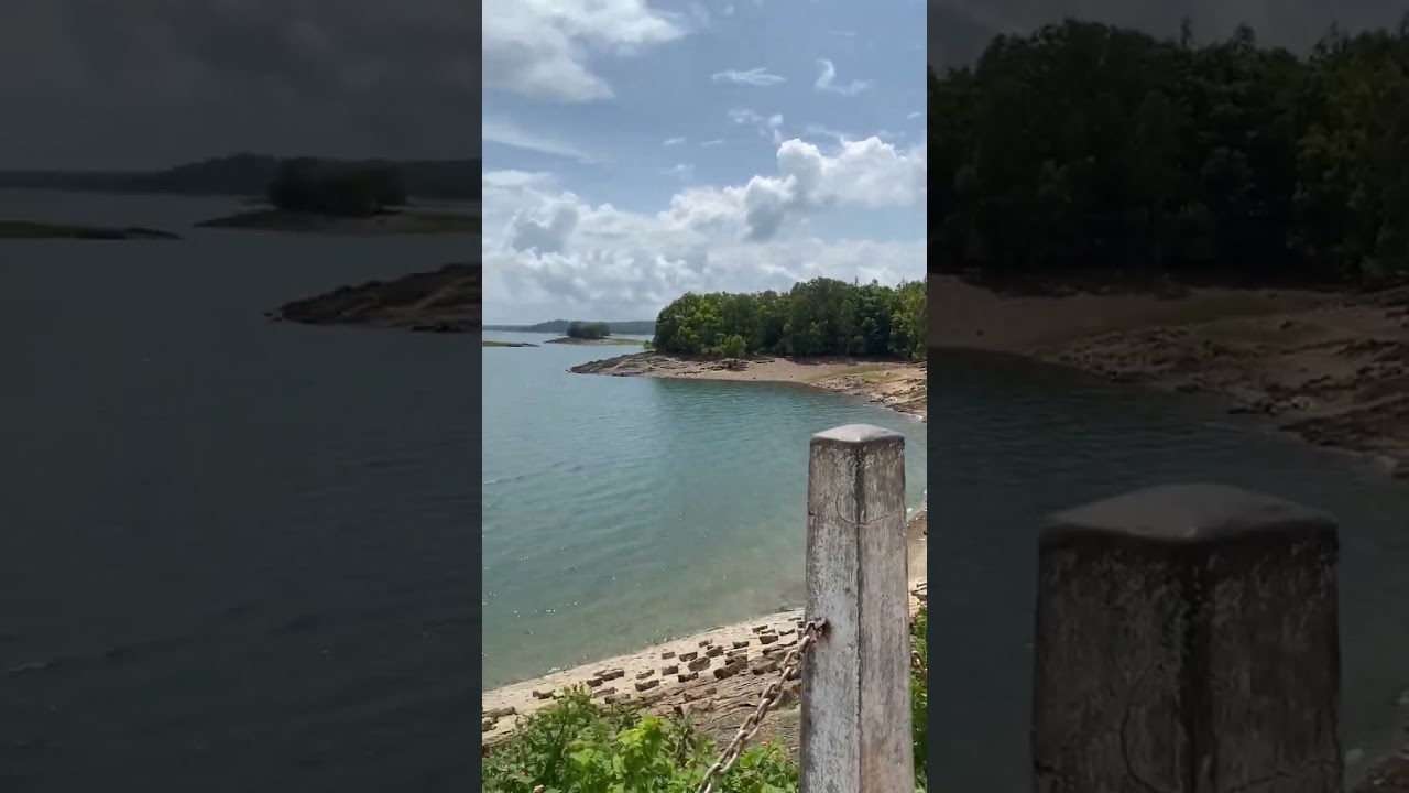 Bhadra river - Most #beautiful river lake view  - #Bhadra #river project dam - BRP #shimoga #stock