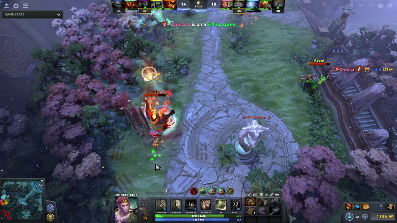 Dota 2 7.00 Monkey King Quick Showcase Gameplay featuring new Terrain map 