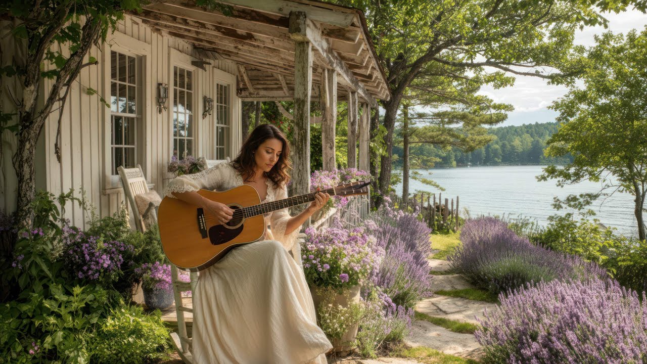 Old Country Songs Relaxing Guitar Ambience for Small Town Summer Nights