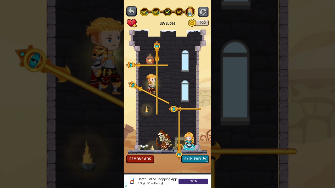 How to loot - Pull pin&nbsp; level 65 walkthrough solution gameplay | Game the chain