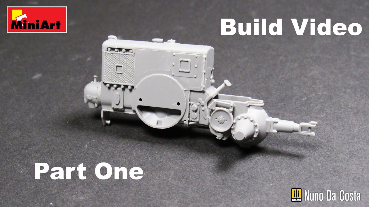 Miniart Tractor D8500 Mod.1938 - Build Up Part 1 of 3
