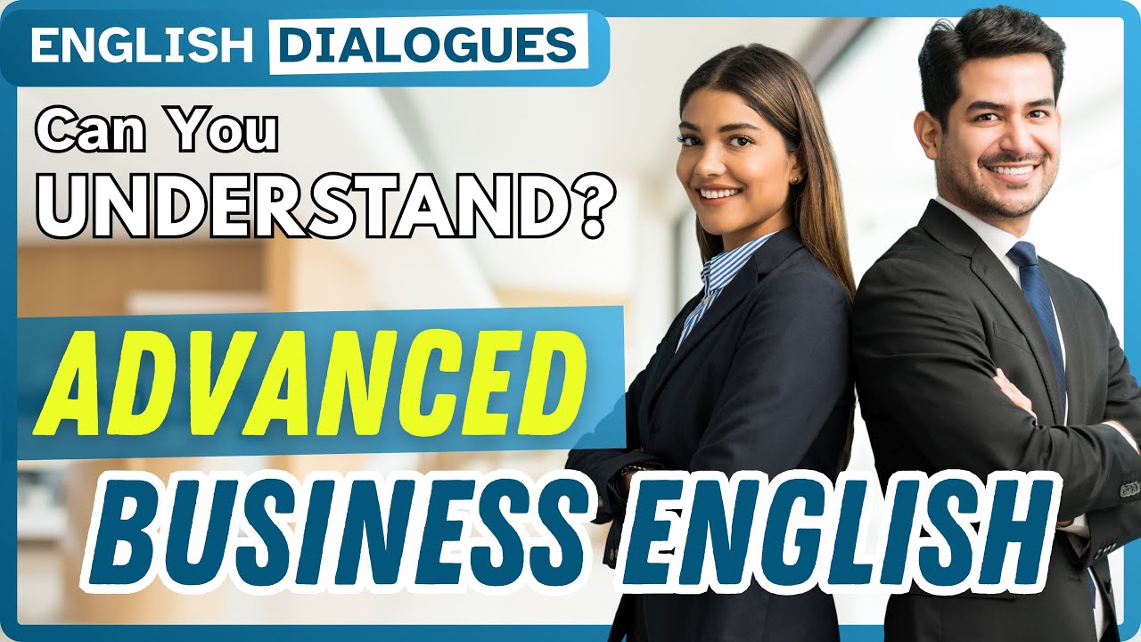 If You Can Understand these, You Are at an Advanced Level! - Business English Conversation [095]