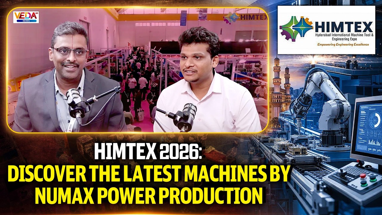 HIMTEX 2026: Discover The Latest Machines By Numax Power Production | Veda TV News