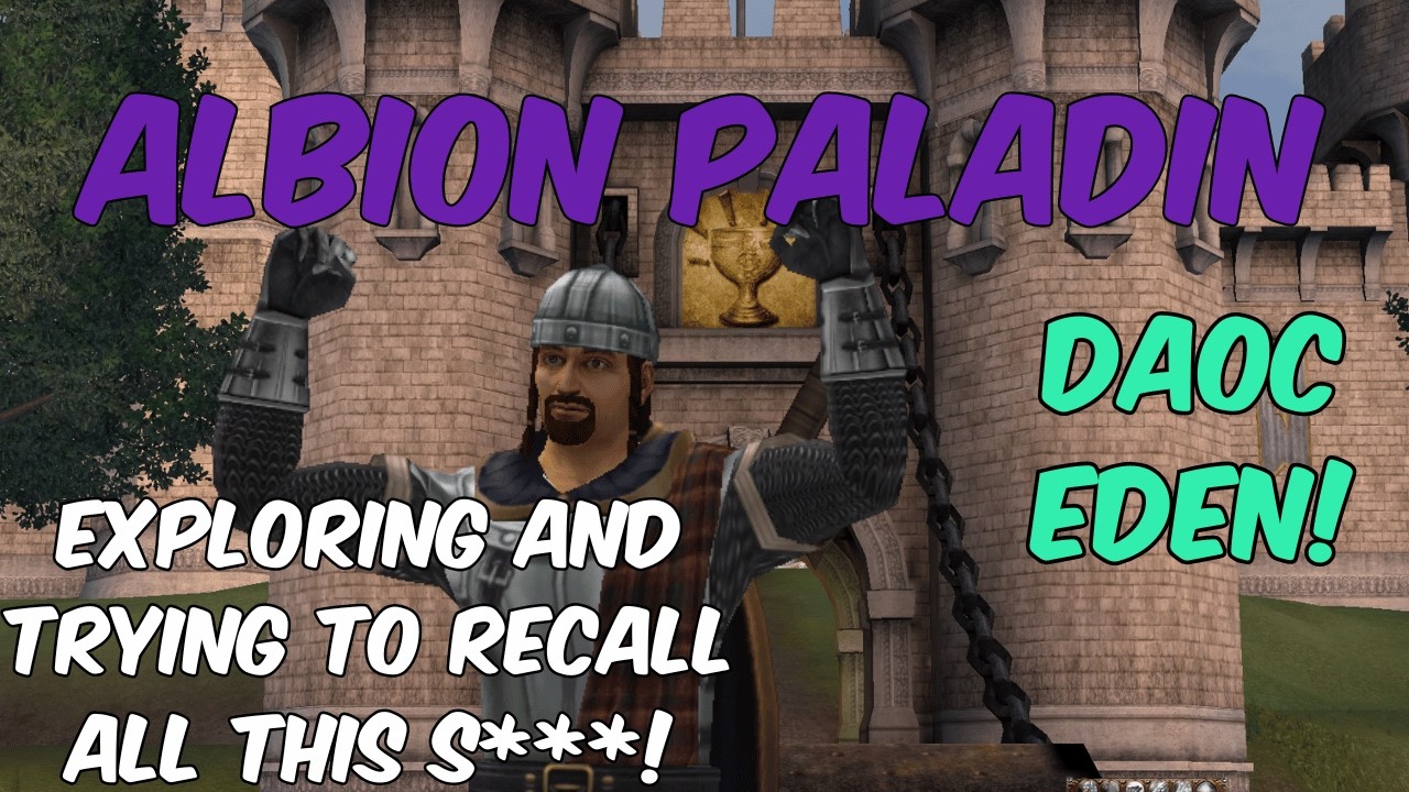Relearning A 25 Year Old MMO! DAOC (Eden) Chill Play And Questing! #darkageofcamelot #eden