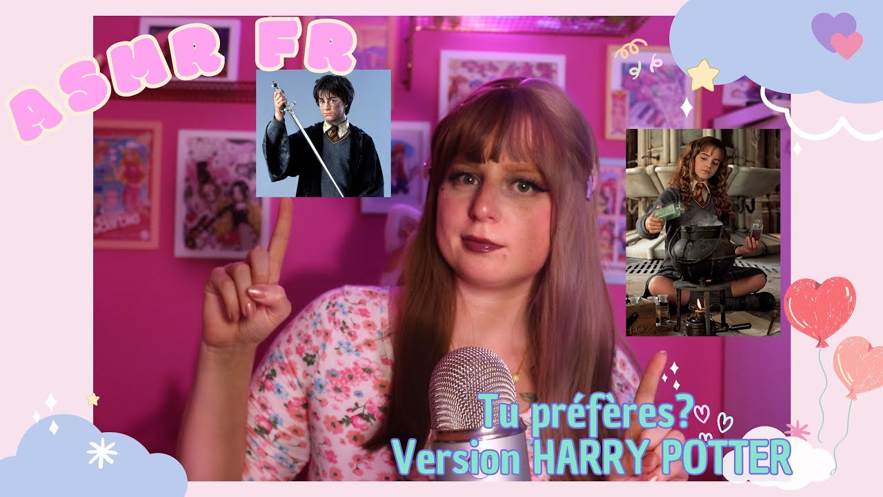 ASMR FR - Tu préfères? Version Harry Potter