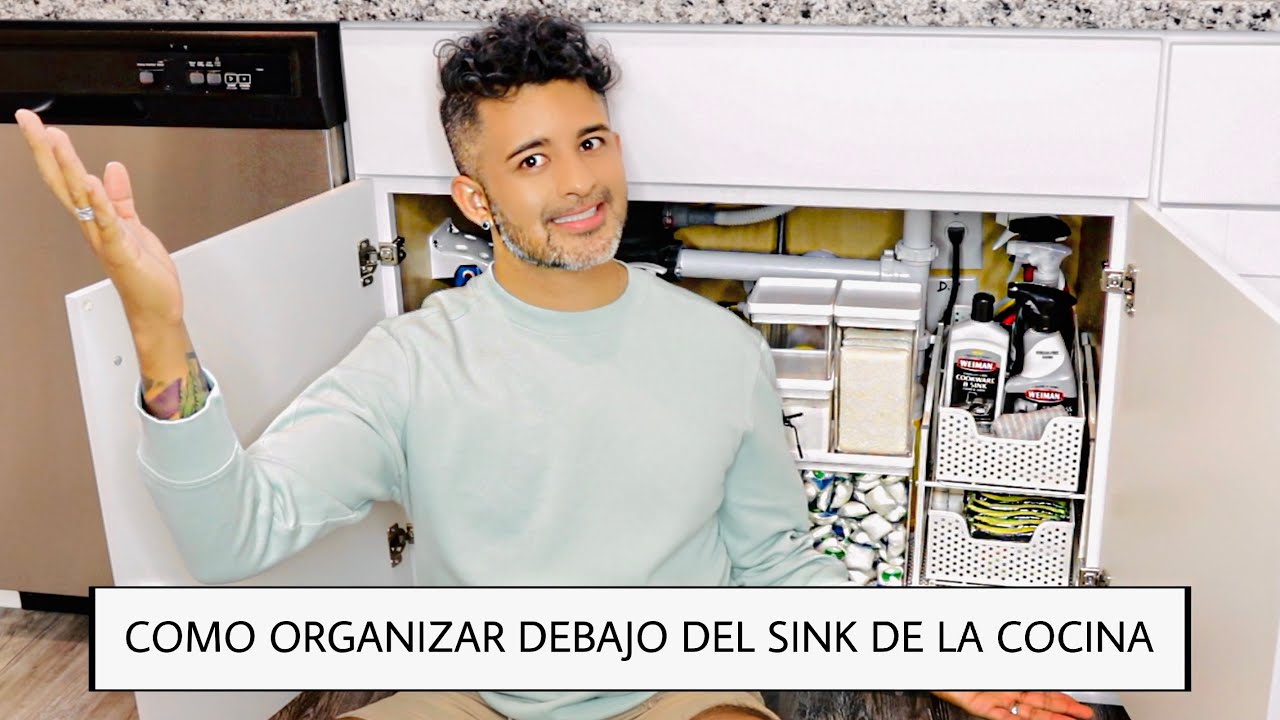 VAMOS A ORGANIZAR DEBAJO DEL  SINK DE LA COCINA!