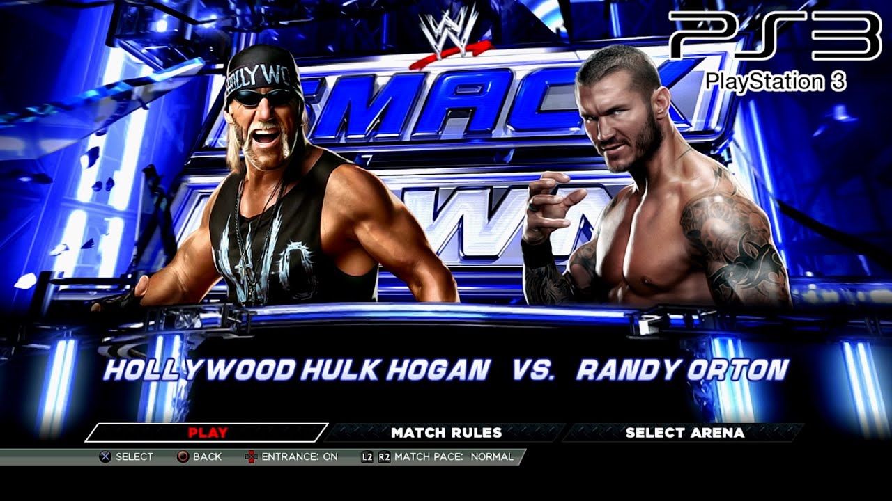 WWE 2K15 PS3 - Hollywood Hulk Hogan VS Randy Orton '11 - KO Match [2K][mClassic]