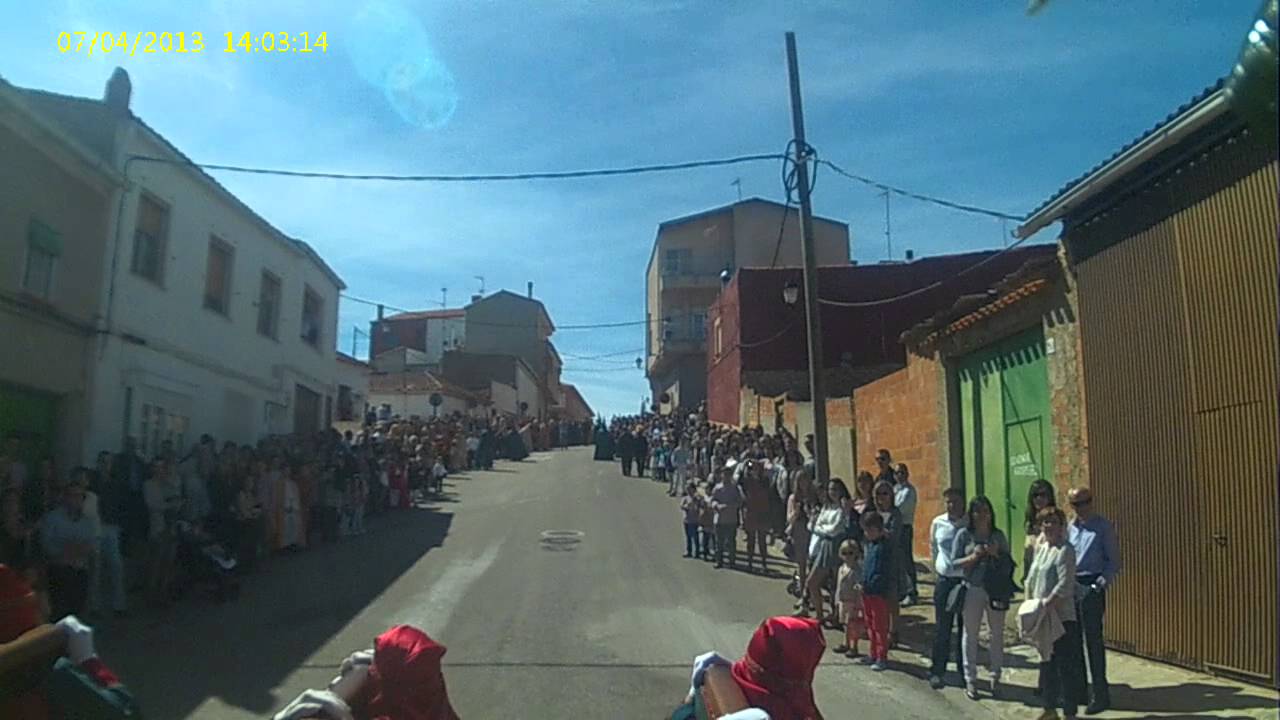 Subida san juan a la ermita de santa barbara, Semana Santa 2015 Tarazona de la mancha