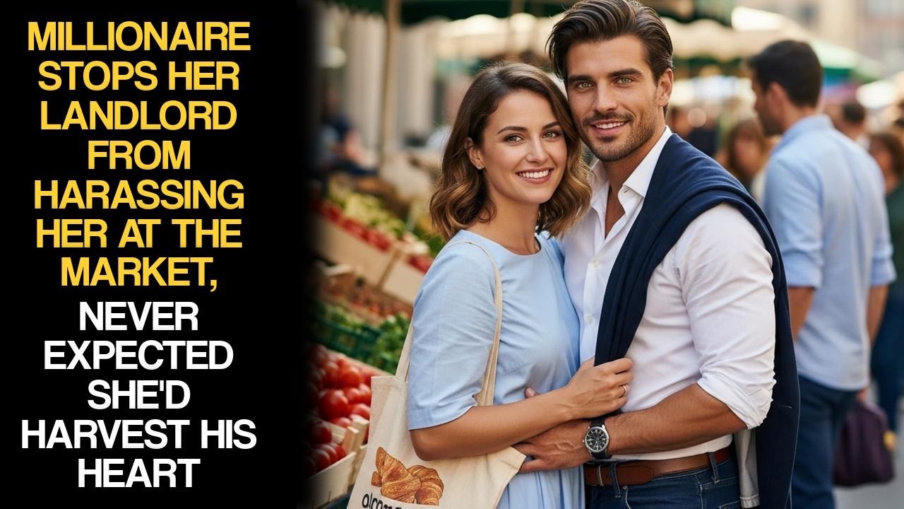 Millionaire Stops Her Landlord From Harassing Her At Market, Never Expected She'd Harvest His Heart