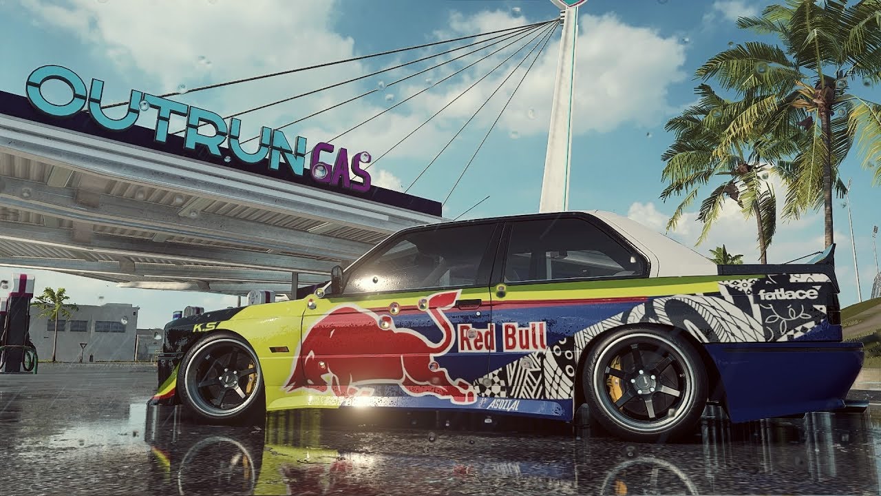 NFS Heat - Red Bull BMW M3 E30
