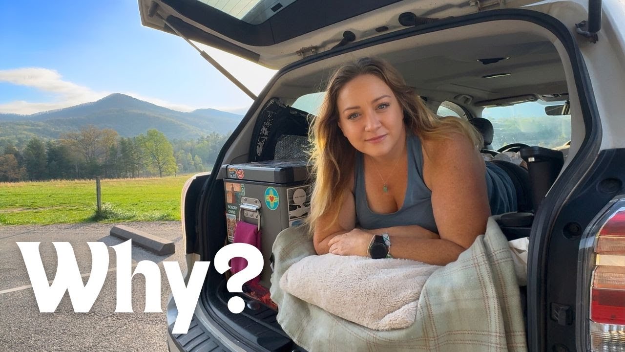 STEALTH Camping is BAD but I Won't Stop | Ep61| Great Smoky Mountains, Cades Cove